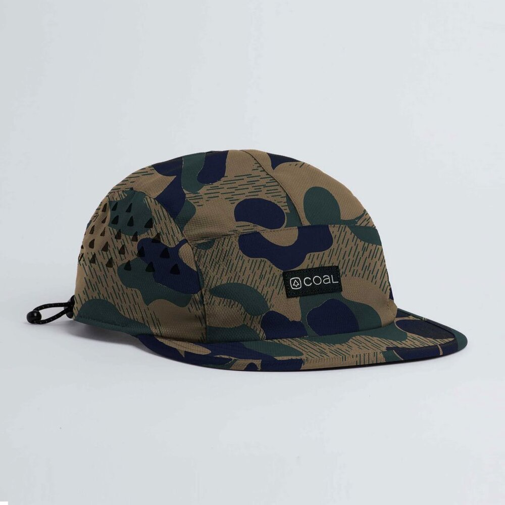 Coal Provo UPF Tech 5 Panel Cap Camo